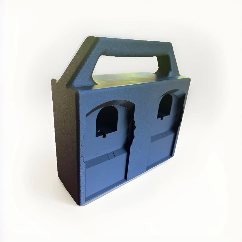 RYOBI 18V 4-slot Battery Caddy Carrier
