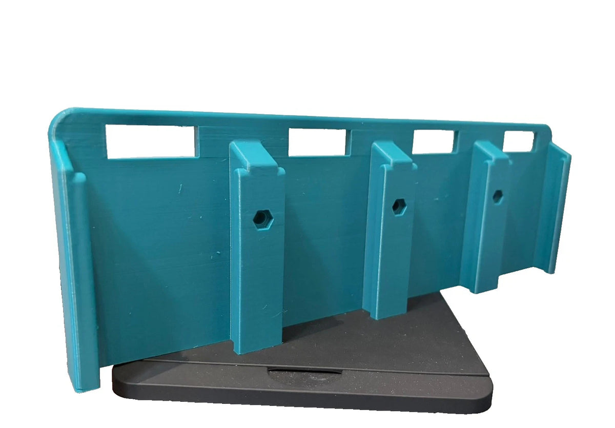 For MAKITA 18V Battery Wall Mount Holder Bracket for 4 BATTERIES Heavy duty! AUS