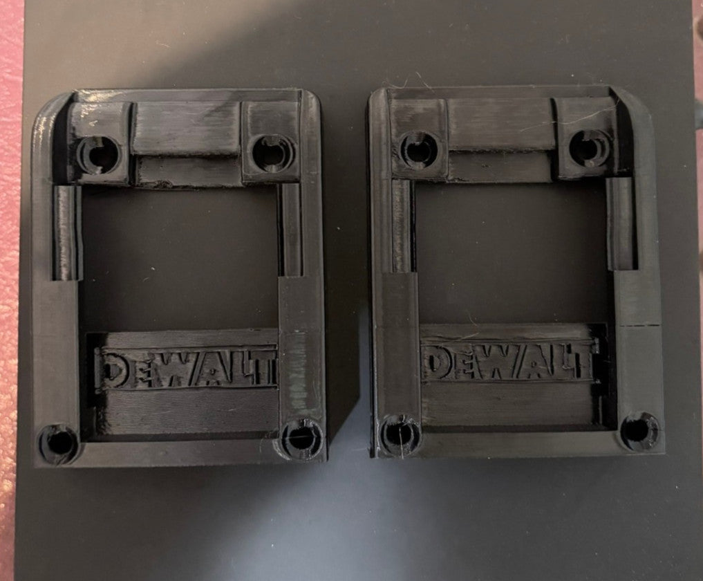 2x DEWALT 18V Battery Wall Mount
