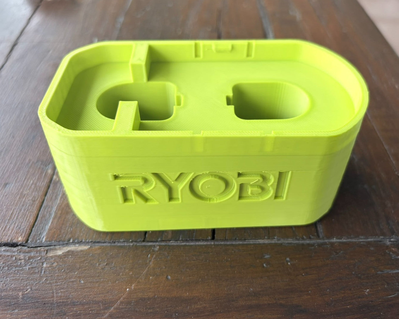 Dual Stack Ryobi 18V BATTERY STACKER Click-in Holder Batteries Protector