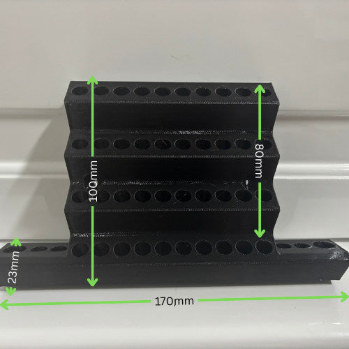 Driver Drill HEX BITS Wall Mount Rack