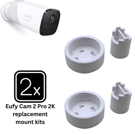 2 PACK Eufy Cam 2 Pro 2K Mount Base & Ball Joint Adapter Camera Kit EufyCam