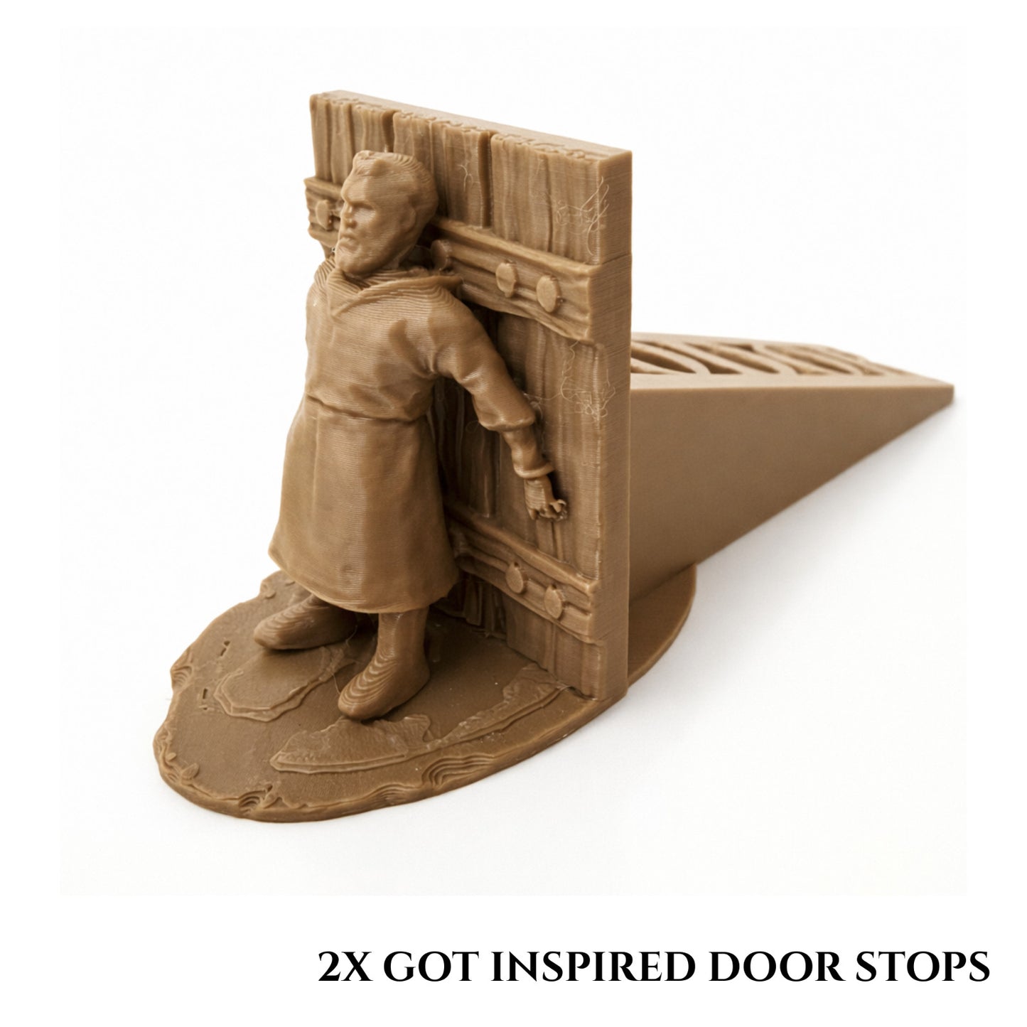 2x Game of Thrones Hodor Doorstop