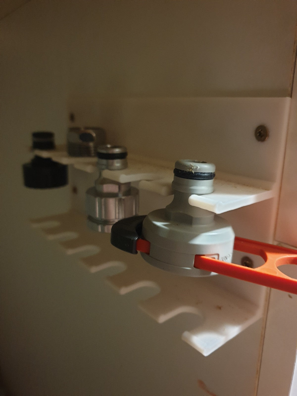 Gardena Tool / Tap & Hose Fittings Holder Wall Mount