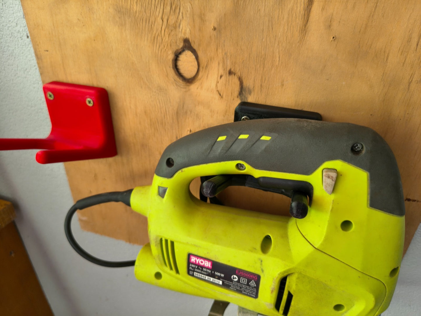 JIGSAW Wall Mount Holder Ryobi Makita DeWalt Milwaukee AEG BOSCH OZITO AUS MADE