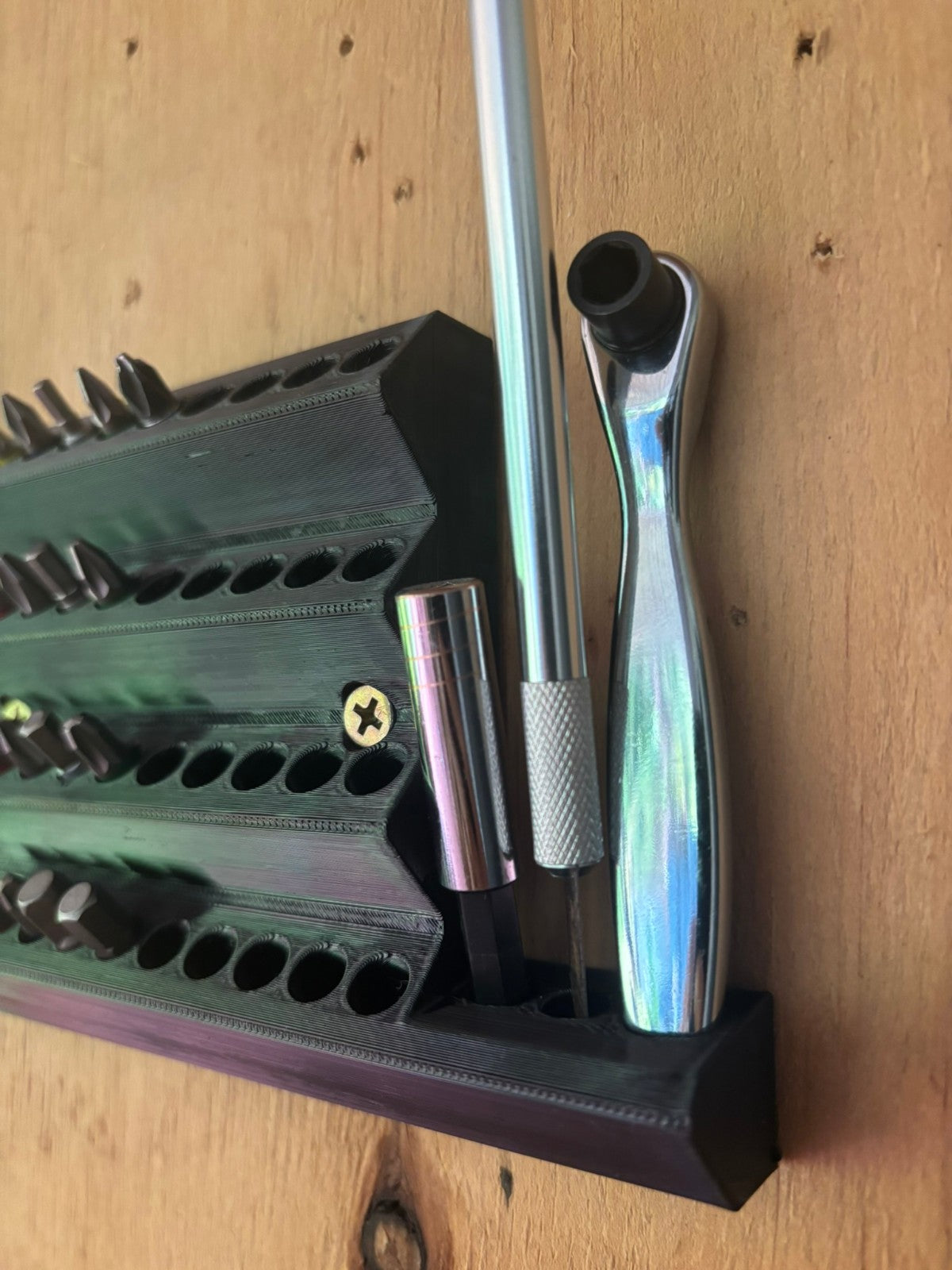 Driver Drill HEX BITS Wall Mount Rack