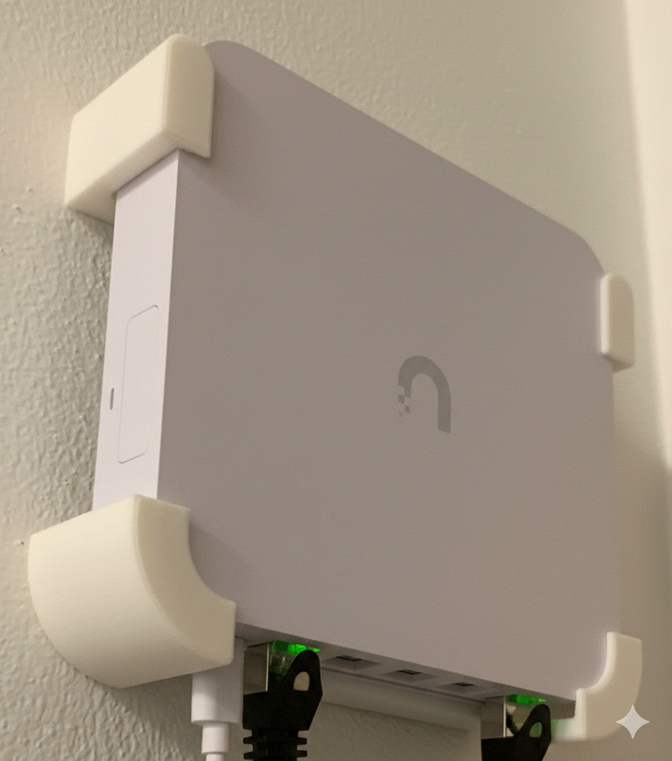 Wall Mount for Ubiquiti Unifi UCG ULTRA & UXG MAX Cloud Holder Bracket AUS MADE