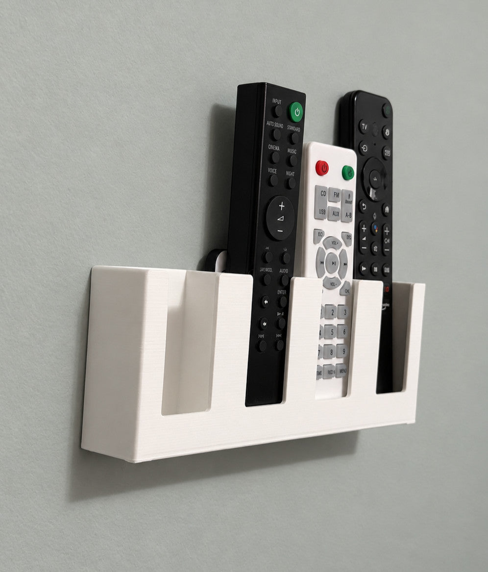 UNIVERSAL Remote Control Wall Mount Holder Organizer