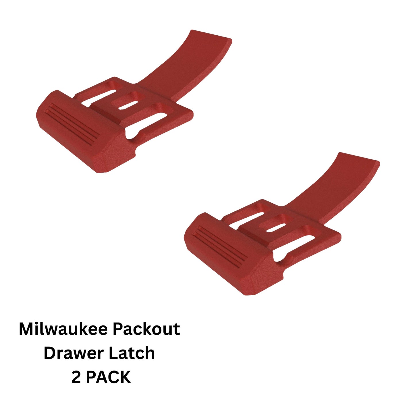 2x Milwaukee Packout Drawer Latch – Replacement Bar Release Clip
