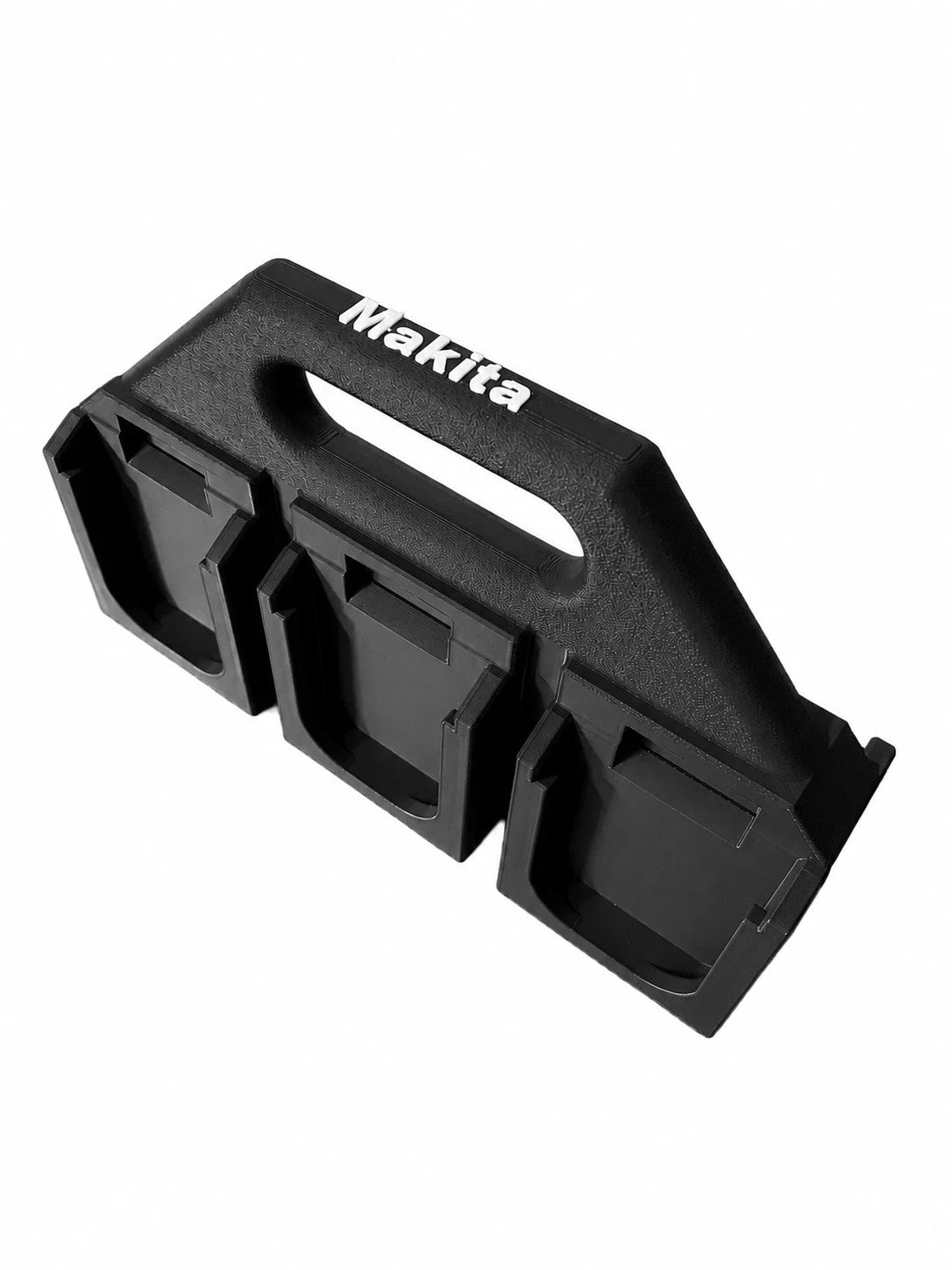 Makita 18V LXT Battery Holder Caddy Carrier Locking/Click-in for 6 Batteries